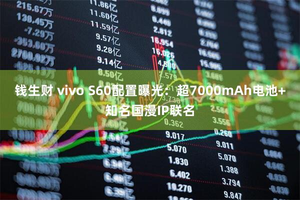 钱生财 vivo S60配置曝光：超7000mAh电池+知名国漫IP联名